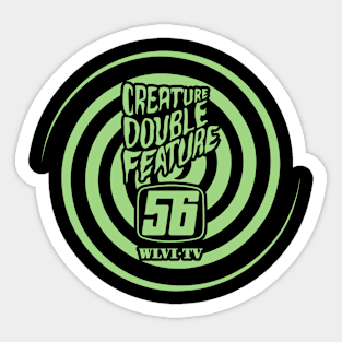 Creature Double Feature Sticker